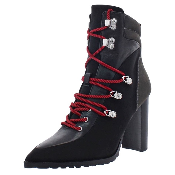 🌟Host Pick✨🎉🥳STEVE MADDEN Kare Lace-Up Boot
Multi-color black,gray and red - Picture 2 of 8